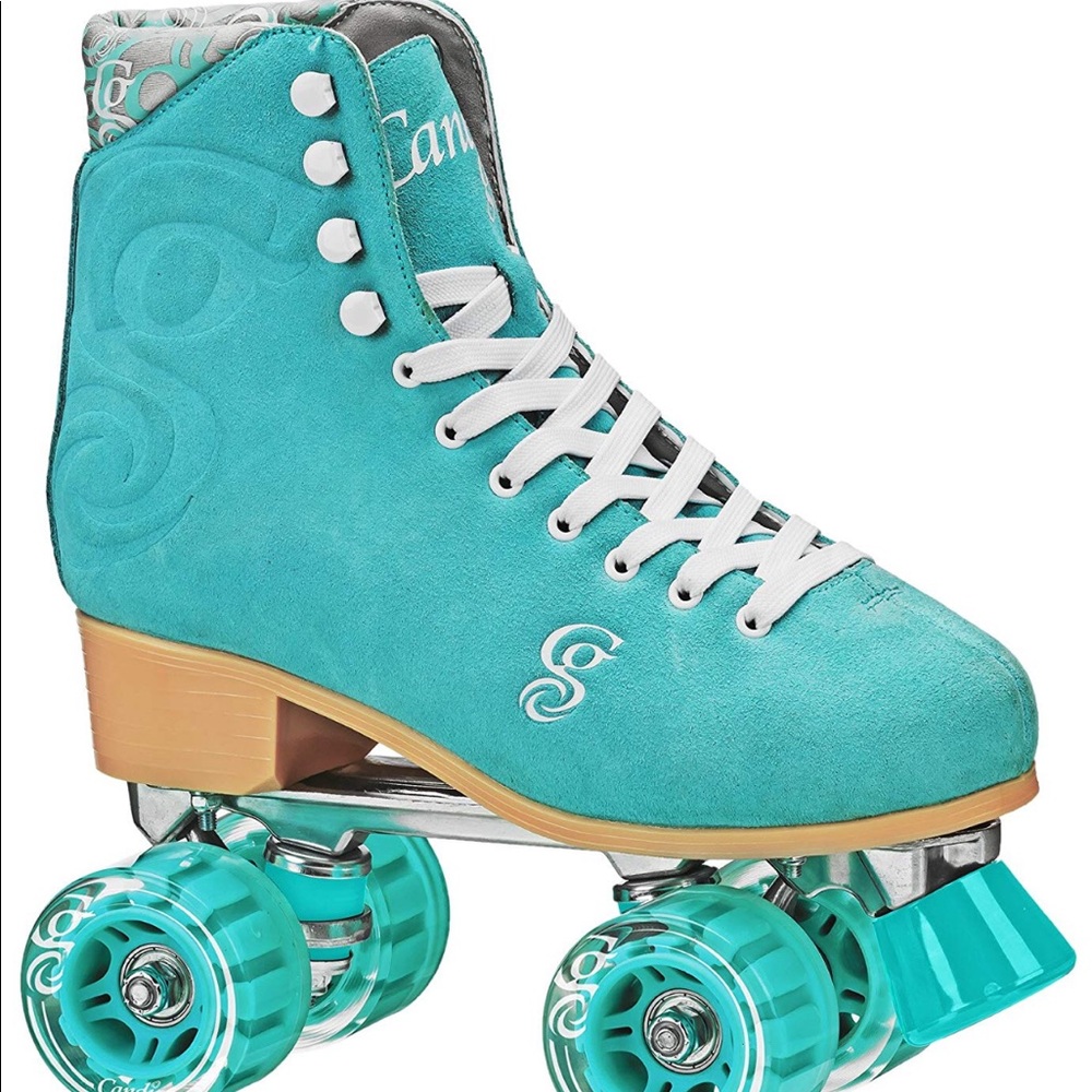Brand New Quad Rollerskates Seafoam Green